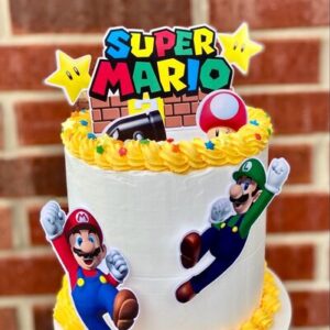 Mario Theme Cake 07