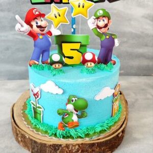 Mario Theme Cake 10