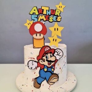 Mario Theme Cake 11