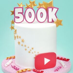 Youtube theme cake 18