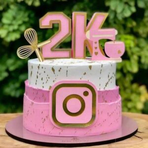 Youtube theme cake 20