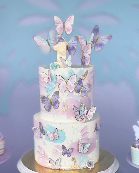 Butterfly Theme Cake 06