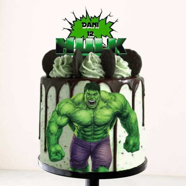 Hulk Theme Cake 03