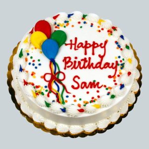 Celebration Balloon Cake