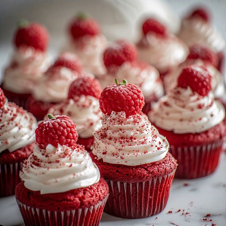 Mini Red velvet Cupcakes