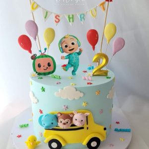 Cocomelon Theme Cake 27