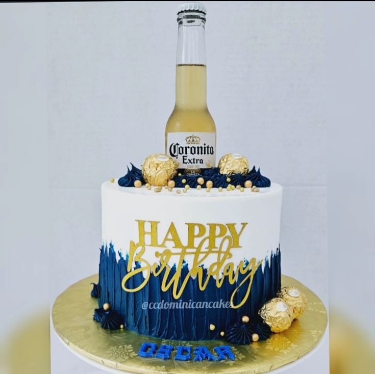 Alcohol Corona Cake