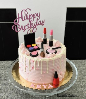 Brush Strokes Cake