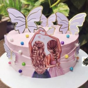 Colors of Friendship Cake
