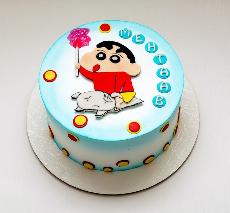 Shinchan Funland Cake